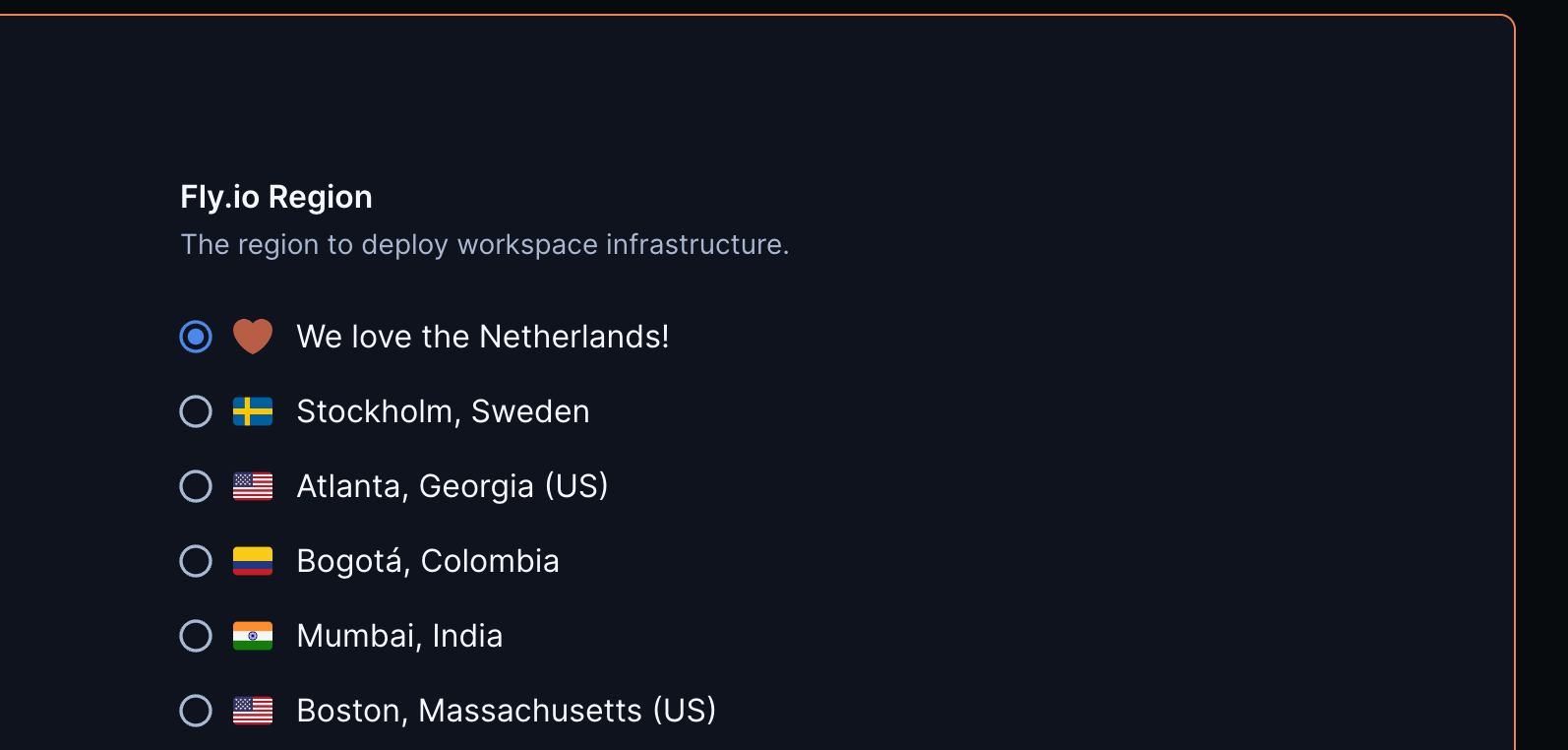 Fly.io custom icon and name